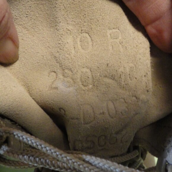 10R WELLCO 280-101 TAN SAND HOT WX BOOTS FLIGHT & COMBAT VEHICLE CREWMAN LD 4891 main image 12